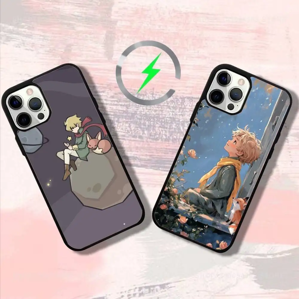 

L-Littles Anime P-Princes Phone Case For iPhone 17,16,15,14,13,12,11,Pro,Max,Plus,Mini,SE4,E Magnetic Magsafe Wireless Charging