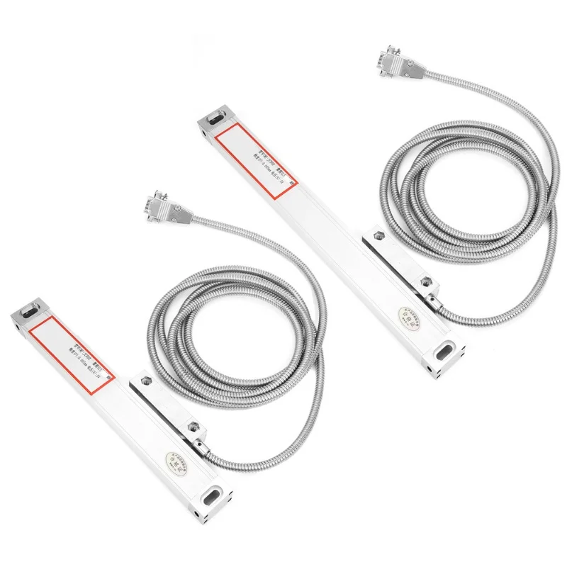 2PCS Linear Encoder 0-100mm 0-200mm Stroke For JCS900-2AE/JCS900-3AE Digital Readout