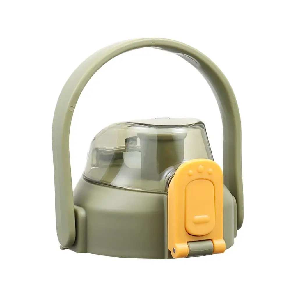 1Pcs Durable Tumber Bottle Lid Splash Spill Proof Bottle Accessory Cup Cap with Handle Therms Cup Lid For 1000/1200/1500/1800ml
