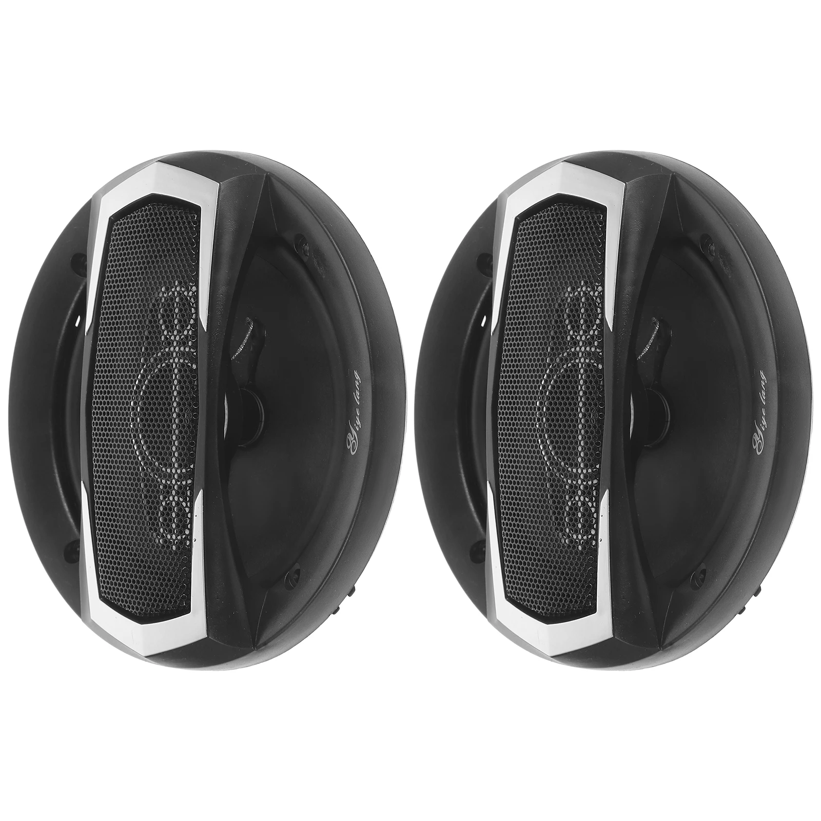 

Car Speakers 6 Inch 35W 600W Powerful Output Crystal Clear Rich Bass Easy Install Sturdy Materials Suitable Cars Car