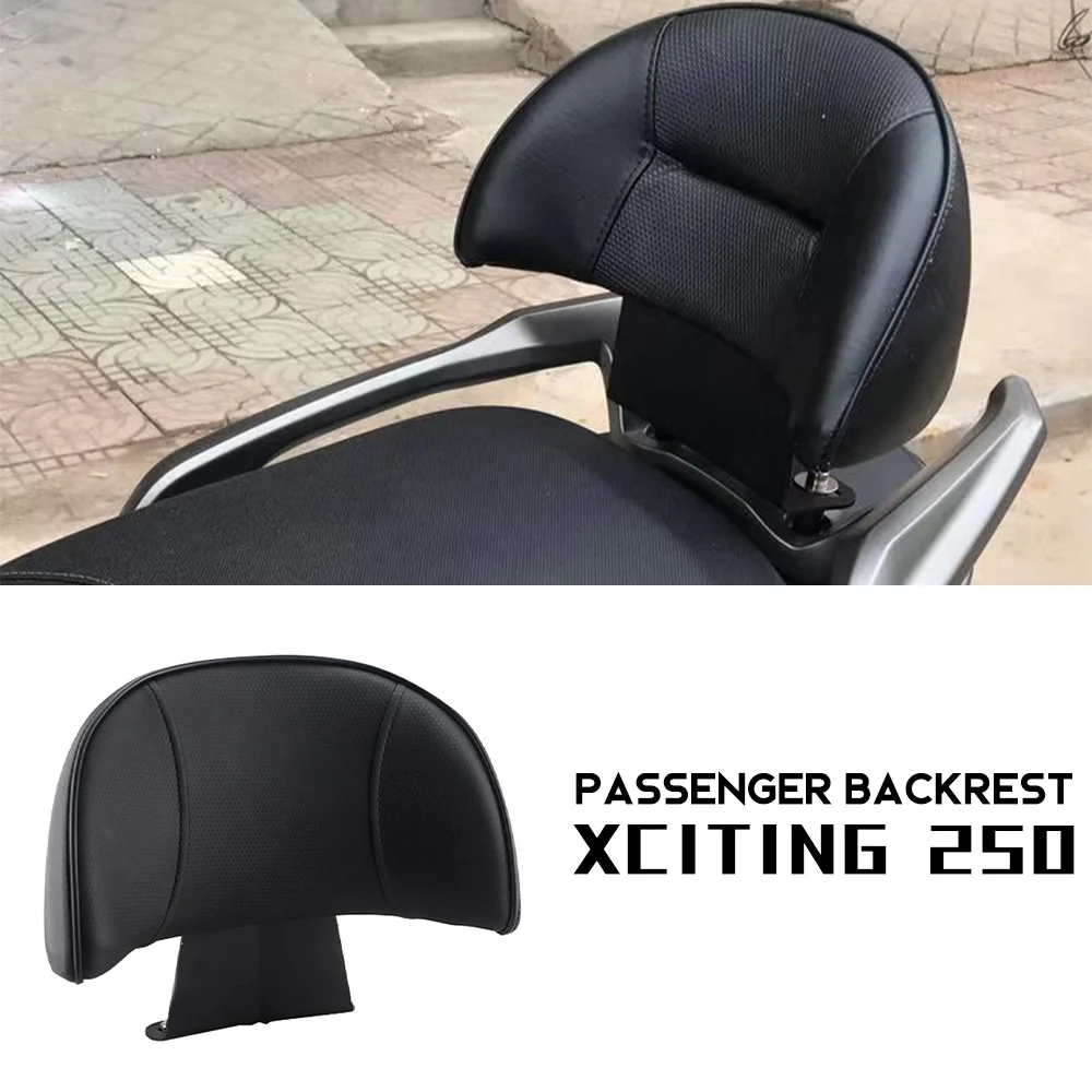 

For KYMCO XCITING 250 CT250 Accessories Motorcycle Rear Passenger Backrest Back Pad seat Backrest XCITING250 Retrofit parts