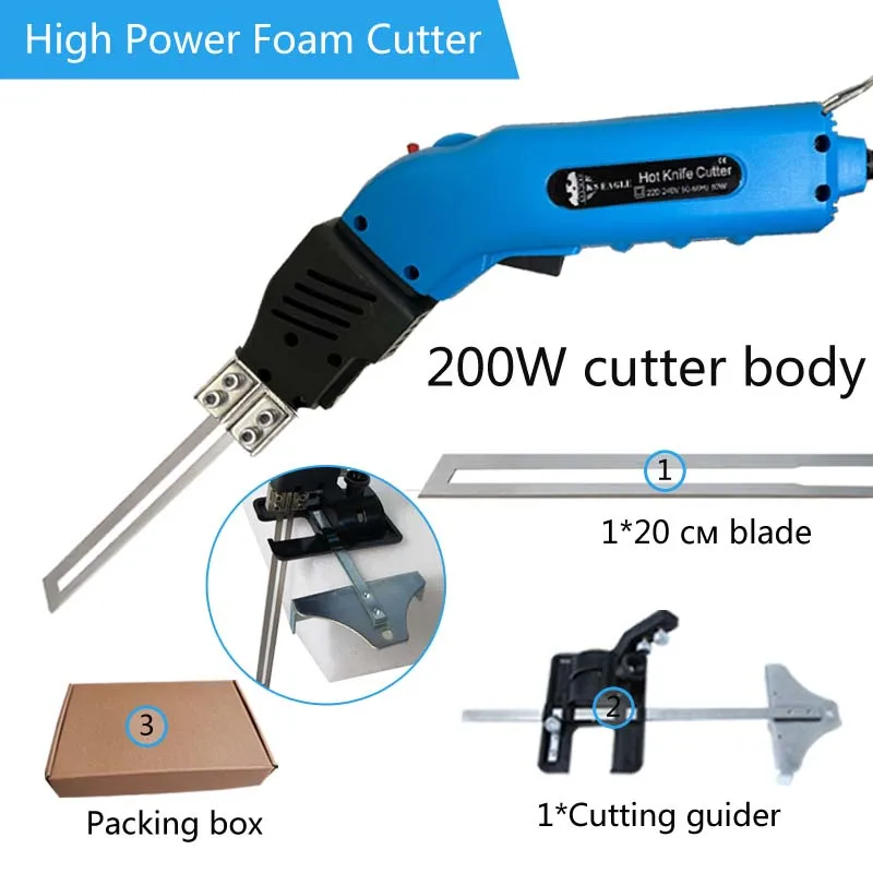 

KS EAGLE 110V/220V Foam Cutter Pro Electric Hot Knife 200W Cutter EPS EPE Cutting Machine Hot Sponge Cutter Tool DIY Accessories