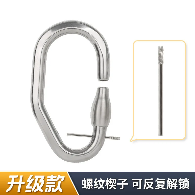 

Be suitable for stainless steel fly over jungle adventure park safety buckle