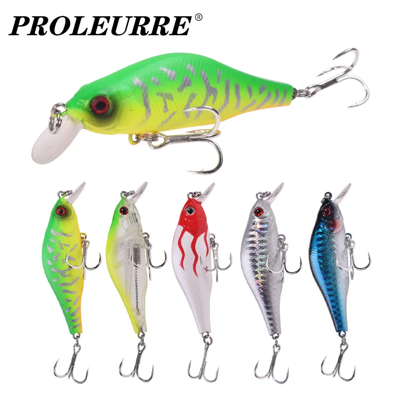 Proleurre Fishing Lure Sinking Minnow Magnetic System Wobblers Tackle 9cm 8g With Hooks Artificial Hard Bait For Bass Carp Pike