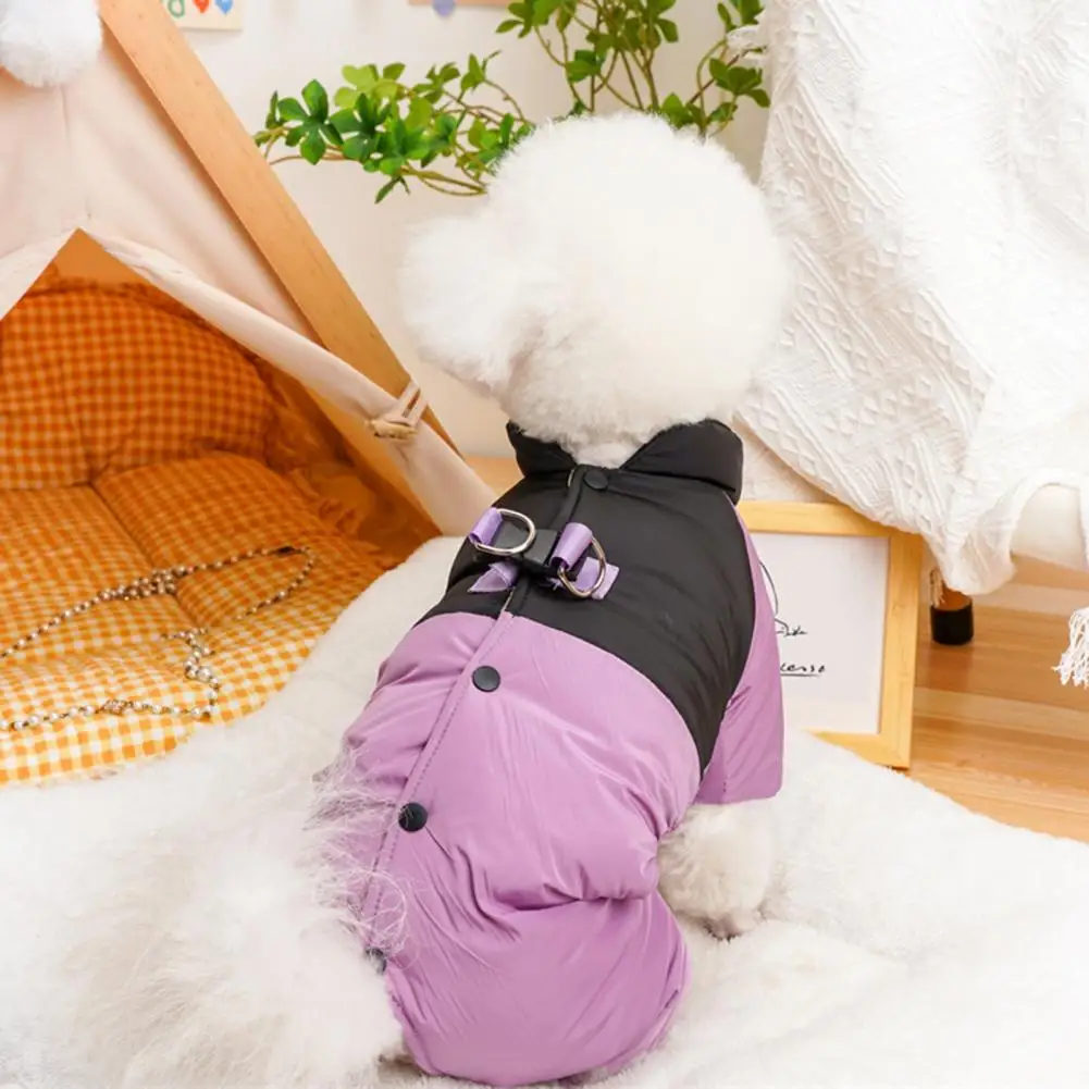 Dog Winter Coat Pet Thermal Warm Jacket Cold Weather Pet Onesie Clothes for Small Dogs Outdoor Travel Photography