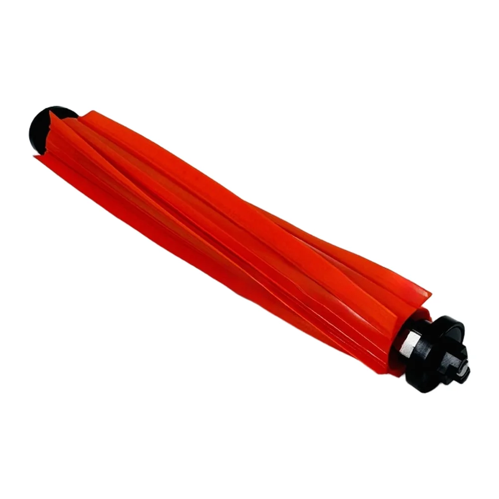 2pcs Red Silicone Roller Brush Compatible For Uwant U300 Robot Vacuum Cleaner Main Floor Cleaning Accessory