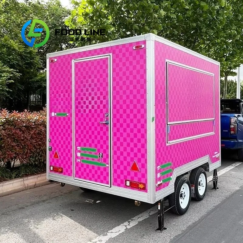 Concession Food Trailer, Complete Utility Hook‑Up Ready‑To‑Operate Mobile Concession Stand For Carnival Fair And Community Event