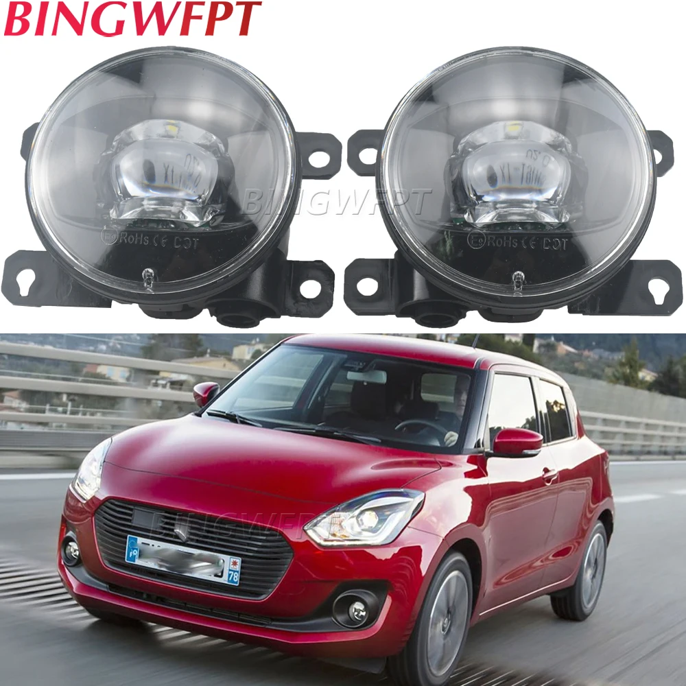 

2X H11 Светодиодный линзы Противотуманные фары 12 В Противотуманные фары для Suzuki Swift AZ 2017 2018 2019 2020