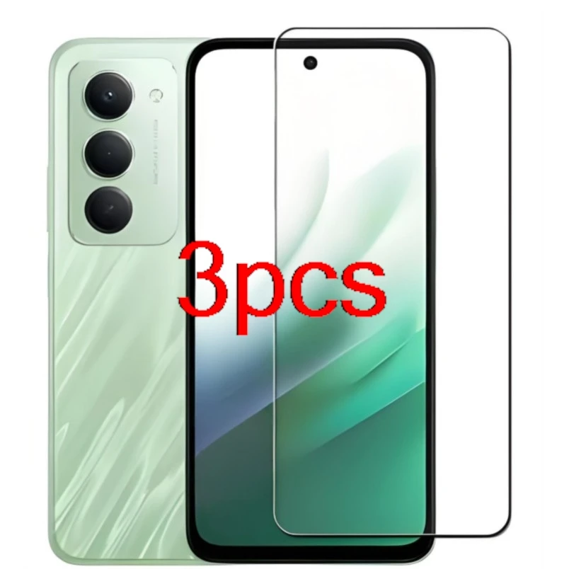 

3PCS FOR Xiaomi Redmi 15 6.9" Tempered Glass Clear Cover ON XiaomiRedmi15 Redmi15 4G 5G Screen Protector Transparent Film Guard