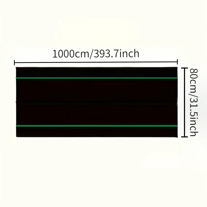 Black PP Material Breathable and Permeable Horticultural Weed Control Fabric Pad