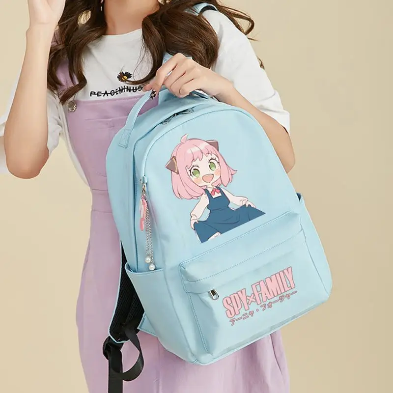Spy X Family Anya Merchandise For Female Students Cute Cartoon Anime Two-Dimensional Backpack ANI