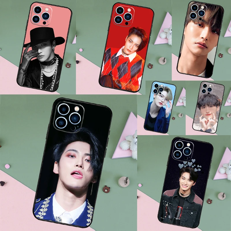 Ateez Seonghwa Case Back Cover For iPhone 15 16 11 12 13 14 Pro Max Mini X XR XS Max 7 8 Plus