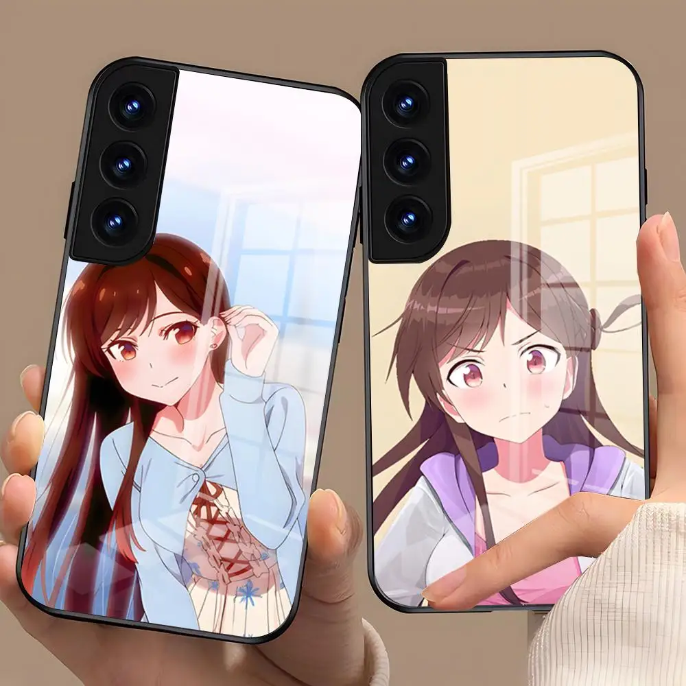 Mizuhara Chizuru Phone Case For Samsung S26 S25 Plus S20 S20 Plus S22 Ultra S23 FE S21 Plus S21 Ultra Glass Cover