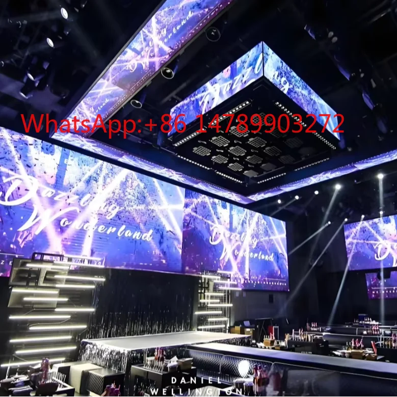 Shatterproof Easy Install Indoor LED Video Wall Durable Hotel Lobby Decoration Display Panel