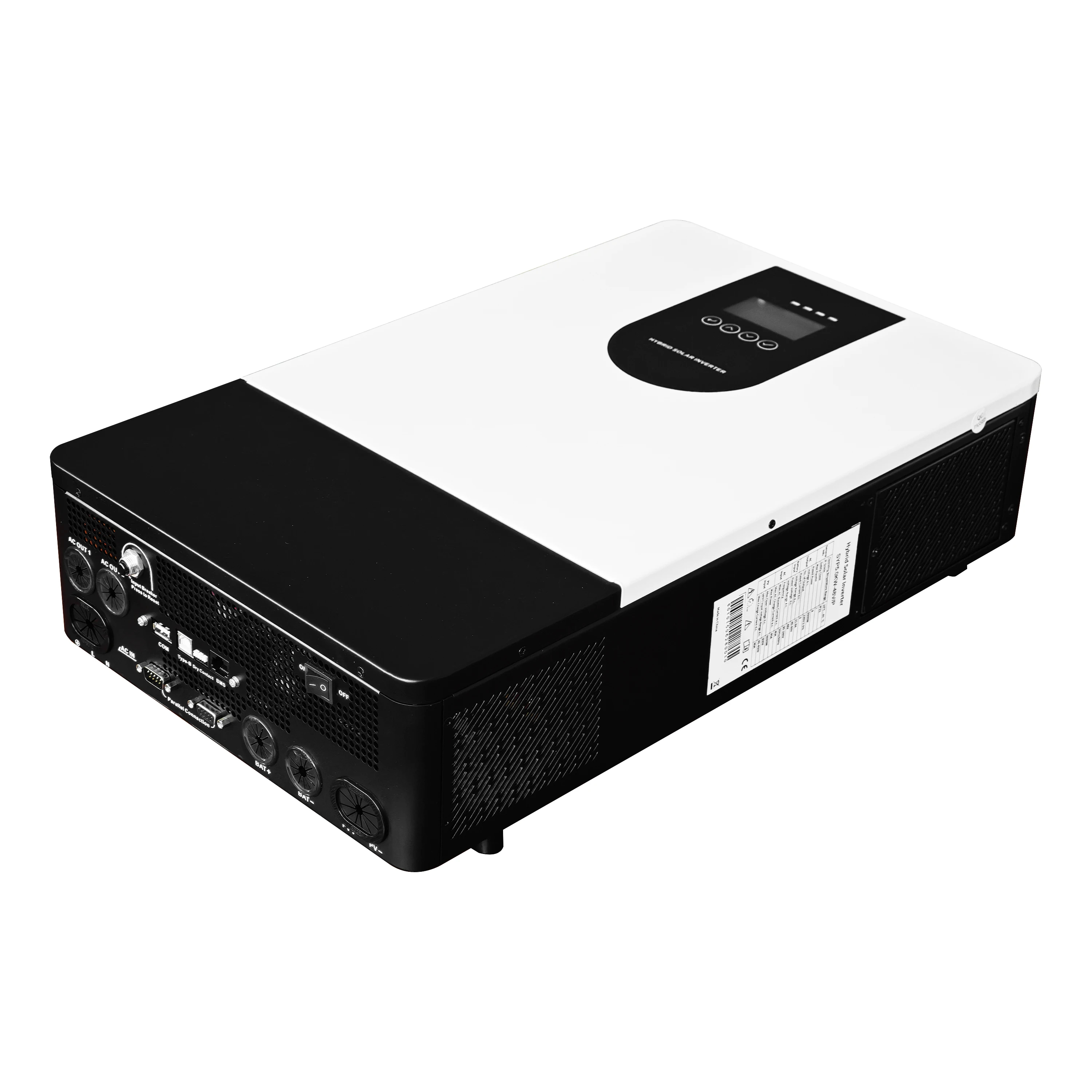 Solar 5.0Kw 48v DC String Hybrid Inverter Single Phase 60hz 93% Efficiency