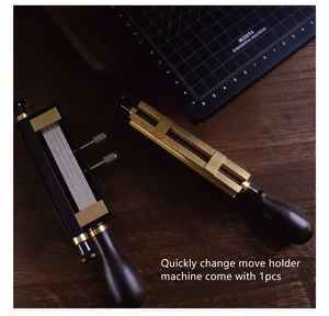 Mesin Stamping Tangan MAXITA EC-17 MINI RCIDOS, Mesin Bronzing Kulit EC17, Mesin Stamping foil panas, Emboss Kulit 1 set 12 mesin foil penjualan terbaik - №