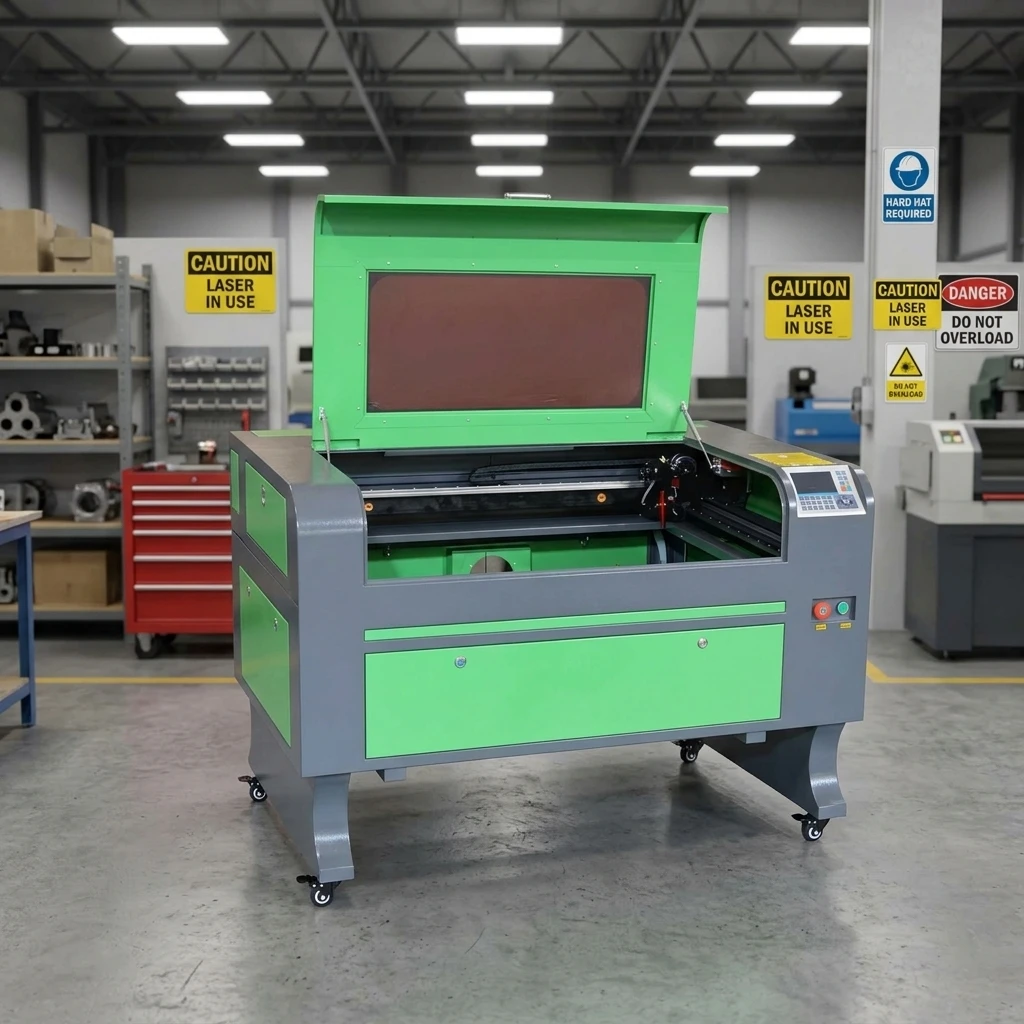 9060 CO2 Laser Engraving Machine Bench-Top High-Accuracy Water Cooling CNC & Wood Compatible 130W Laser Tube