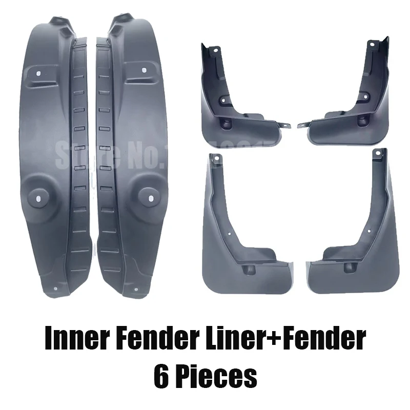 

For Toyota BZ3X BZ 3X 2025 2026 Car Mud Flaps Splash Guard Mudguards MudFlaps Front Rear Fender Auto Accessories