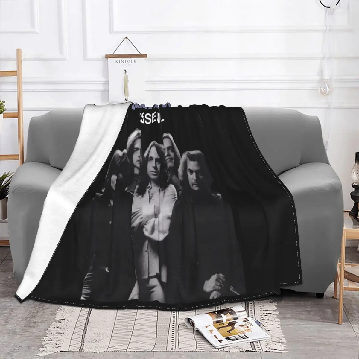 Ritchie Blackmore Rainbow Band Anime Knee Blanket Blankets & Throws Blankets And Throws Throw Blanket