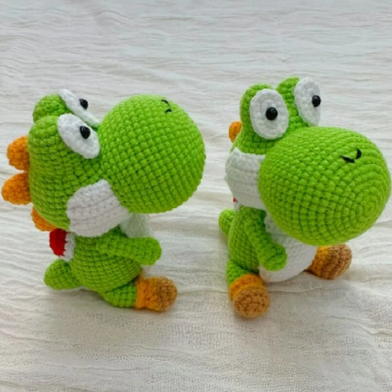 【In Stock】Super Mario Yoshi Plush Toy Game Peripheral Plush Doll Kawaii Home Ornament Collection Birthday Gift For Lovers view 6