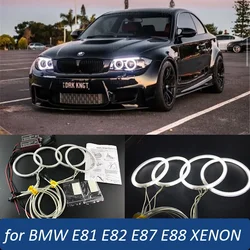 For BMW 1 Series E81 E82 E87 E88 116i 118i 120i 125i 128i 130i 135i 04-13 Xenon Headlight CCFL Angel Eye ring daytime light
