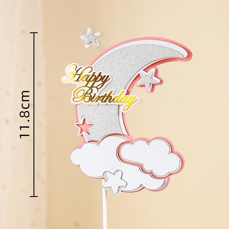 Hochzeits torte Topper Mädchen alles Gute zum Geburtstag Party Dekoration Mädchen Kinder begünstigt Fee Figur Kuchen liefern Baby party Dekor Geschenk – Detail 6