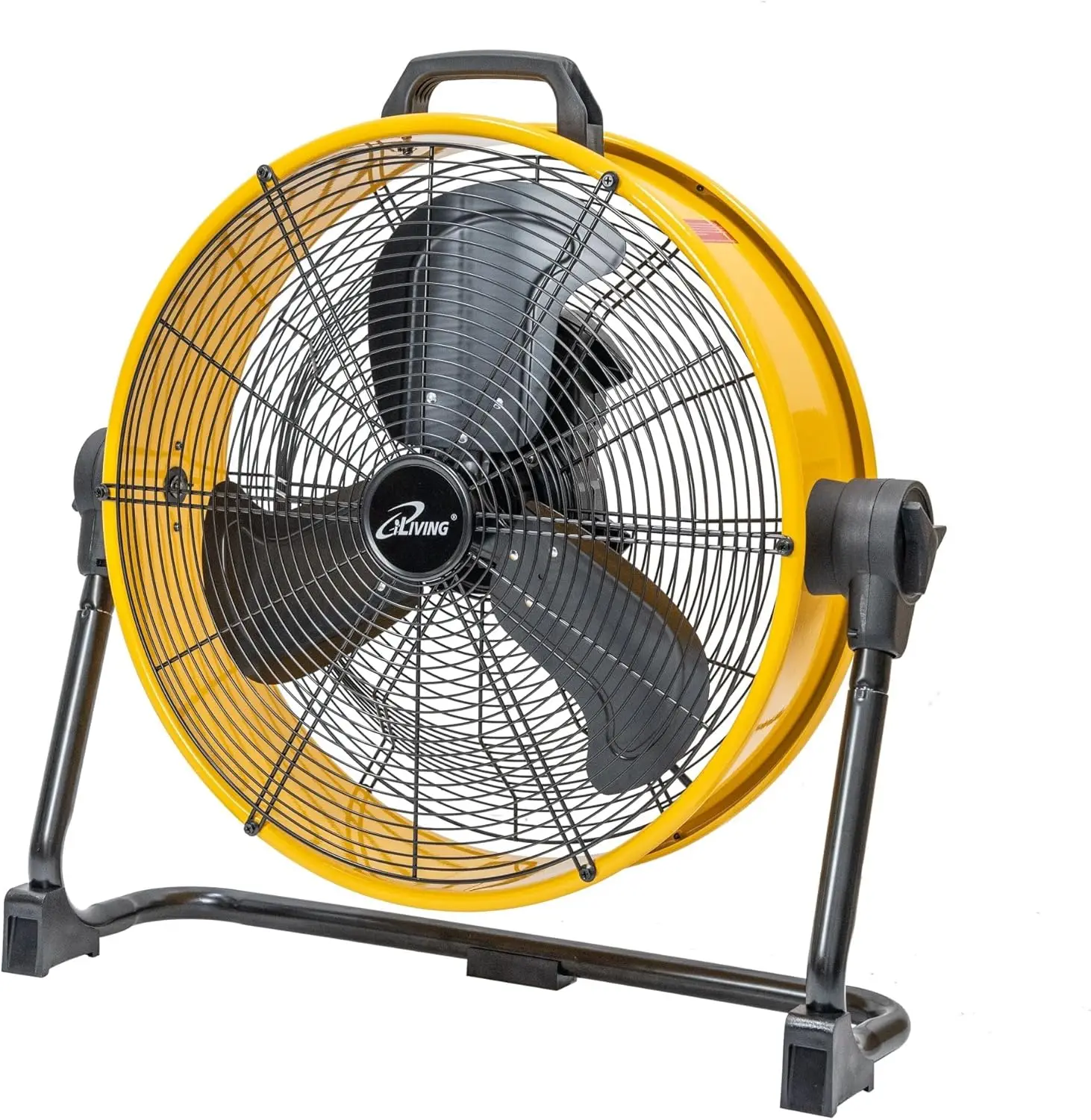 

20 Inches Heavy Duty High Velocity Barrel Floor Fan for Workshop, Garage - DC Brushless Motor, Stepless Speed, UL Safety