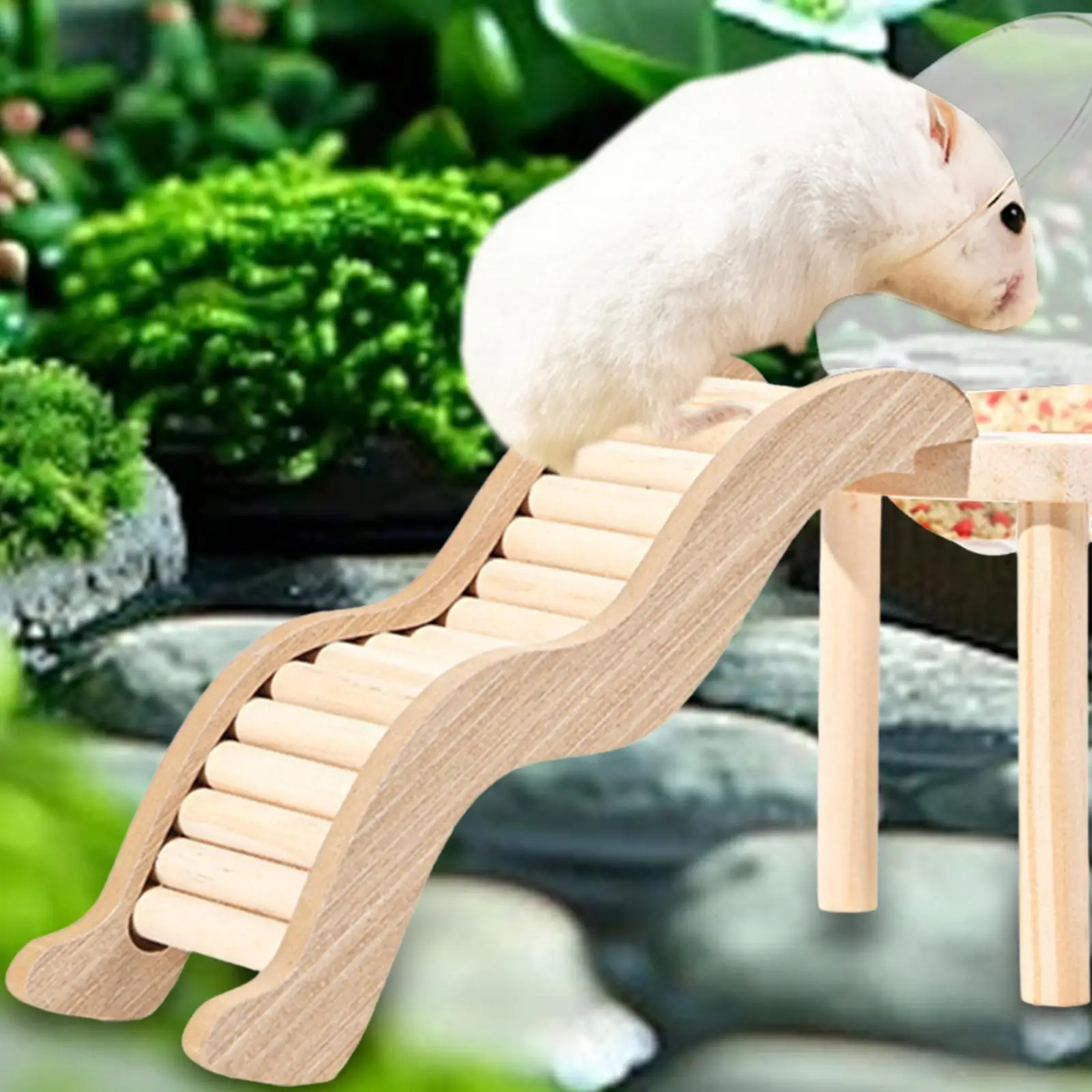 

Игрушка для восхождения хомяка, клетка, декор, жевательная хижина, аксессуар, портативное оборудование для упражнений, играющая лестница для хомяка для мыши, игрушка для домашних животных