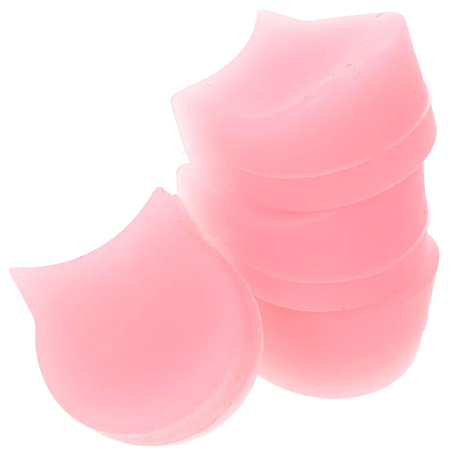 

4 Pcs Finger Rest Clarinet Thumb Cushion Guards Protectors Saxophone Sleeves Support Pink Pads