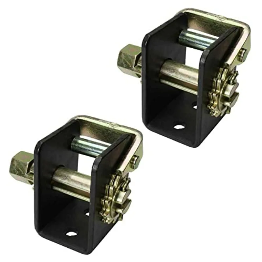 

Лебедки крепления левой для бортового прицепа (2 шт.), 2-дюймовая лебедка вмещает 3 фута 2-дюймовой лямки, лебедка с болтовым болтом для нижнего крепления