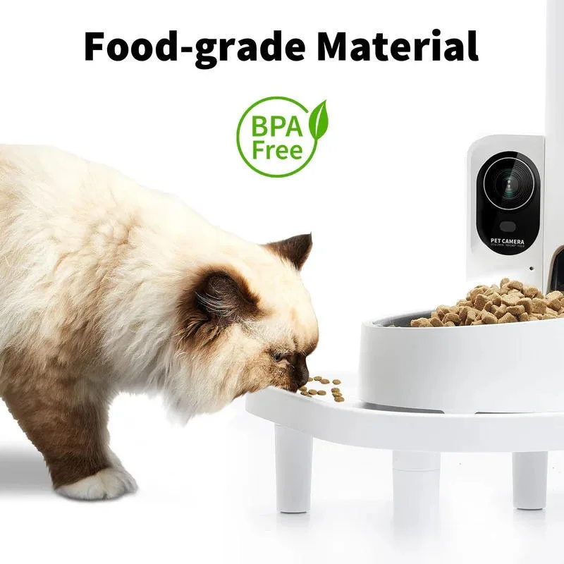 Imagem -05 - Petkit-suporte Levantado para Pet Alimentador Automático para Gato e Cachorro Acessórios Inteligentes