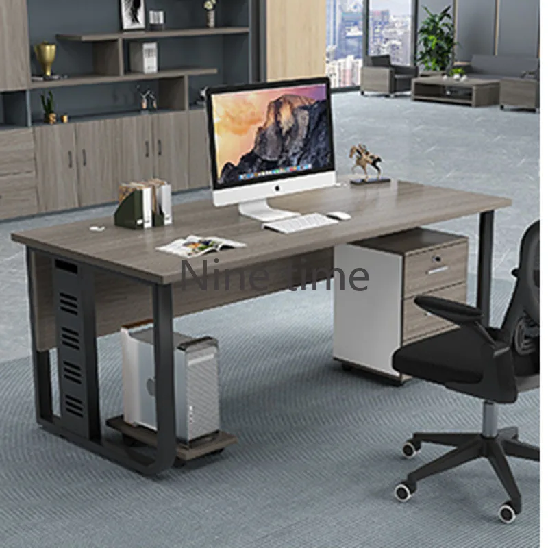 Shelfs Standing Office Desks Reception Monitor Stand Computers Desks Accessories Escritorios De Ordenador Furniture Living Room