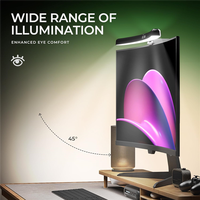 A19E-RGB Monitor Light Bar Curved Computer Monitor Lamp For Eye Caring Light Source Monitor Backlight For Home Office Game