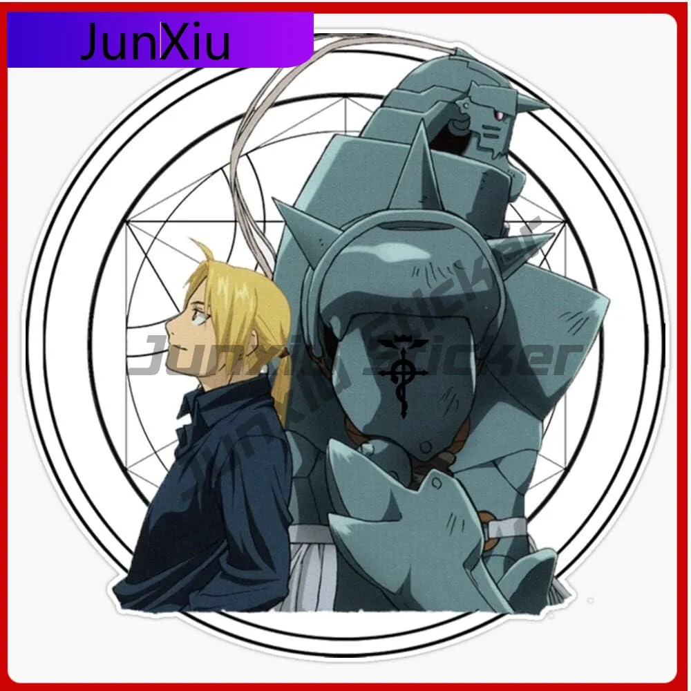 

Fullmetal Alchemist Vinyl Decal Waterproof Sticker Car Laptop Wall Window Bumper Camper Van Stickers And Decals Sticker For Car