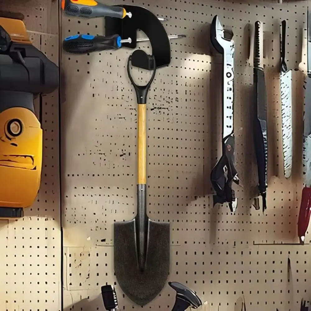 Metal Chain Saw Hanger Wall Mounted Heavy Duty Chain Saw Storage Organizer Support Multi-function Chain Saw Hook