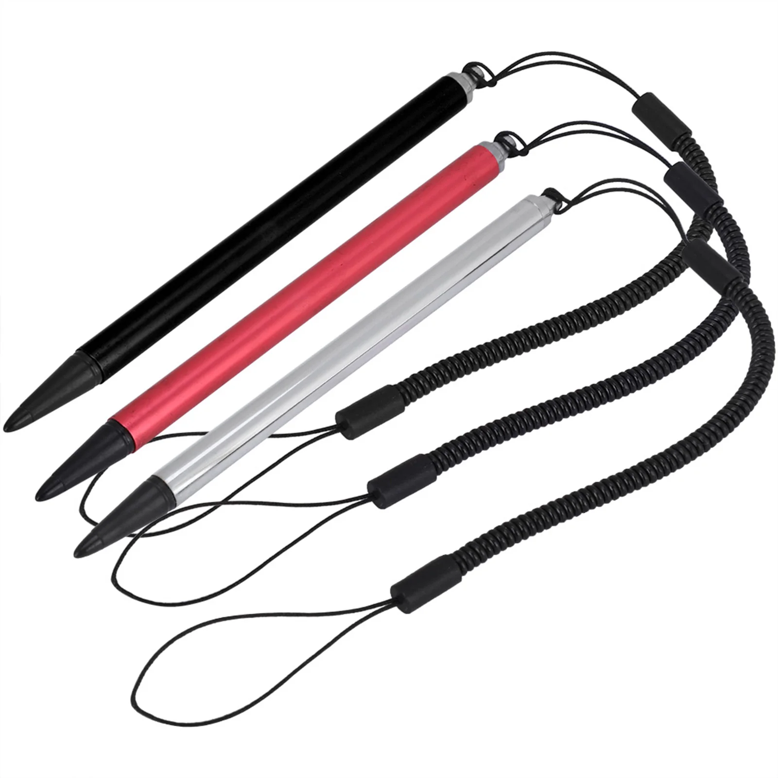 Screen Touch Painting Pen Resistive Stylus with Spring Rope For POS PDA Navigator