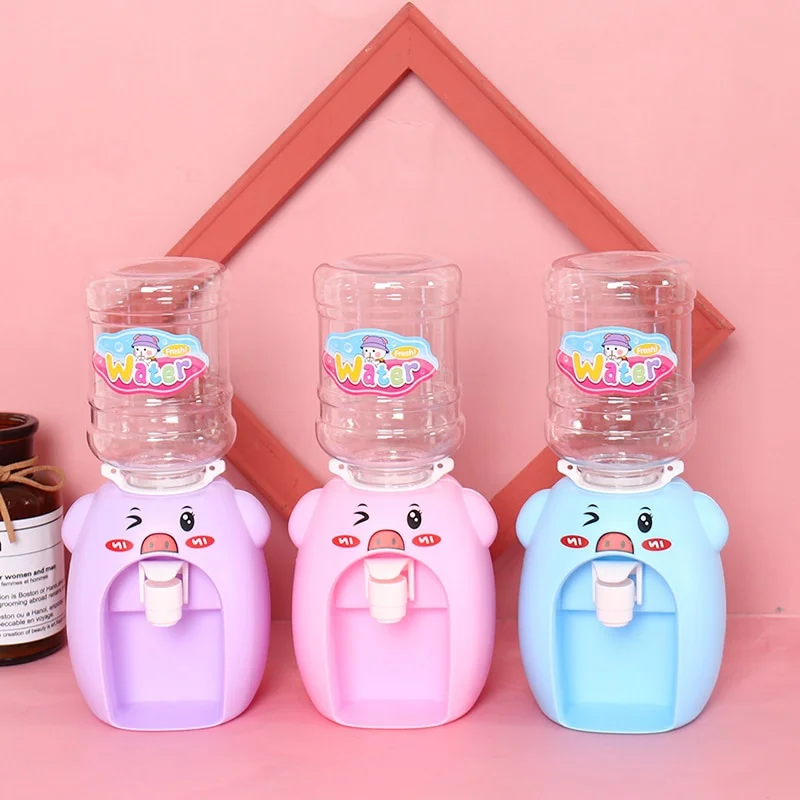 Mini Drink Water Dispenser Toy Kitchen Play House Toys for Children Game Toys