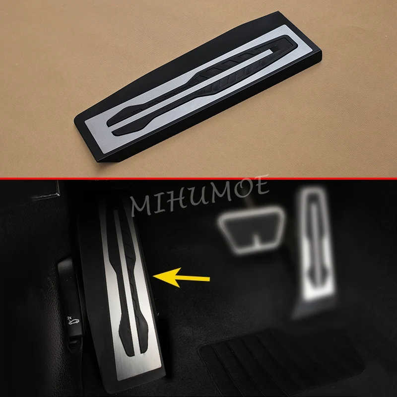 

For BMW 1 2 3 4 Series M2 M3 M4 F20 F21 F22 F23 F30 F31 F32 F33 F34 F36 F80 F82 LHD Steel Footrest Dead Pedal Plate Cover Trims