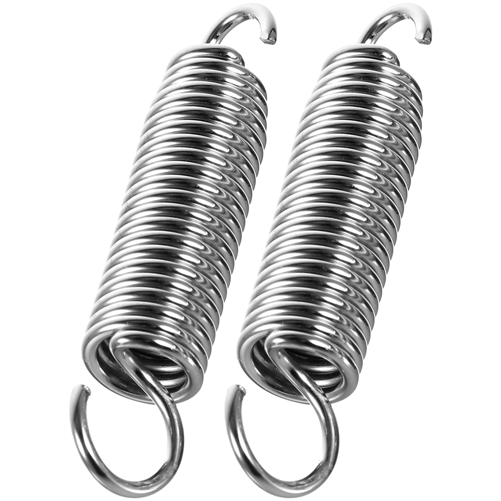 

2Pcs Pedal Drum Foot Pedal Spring Spring Tension Hooks Kit for Bass Drum Pedals Durable Stainless Steel Springs