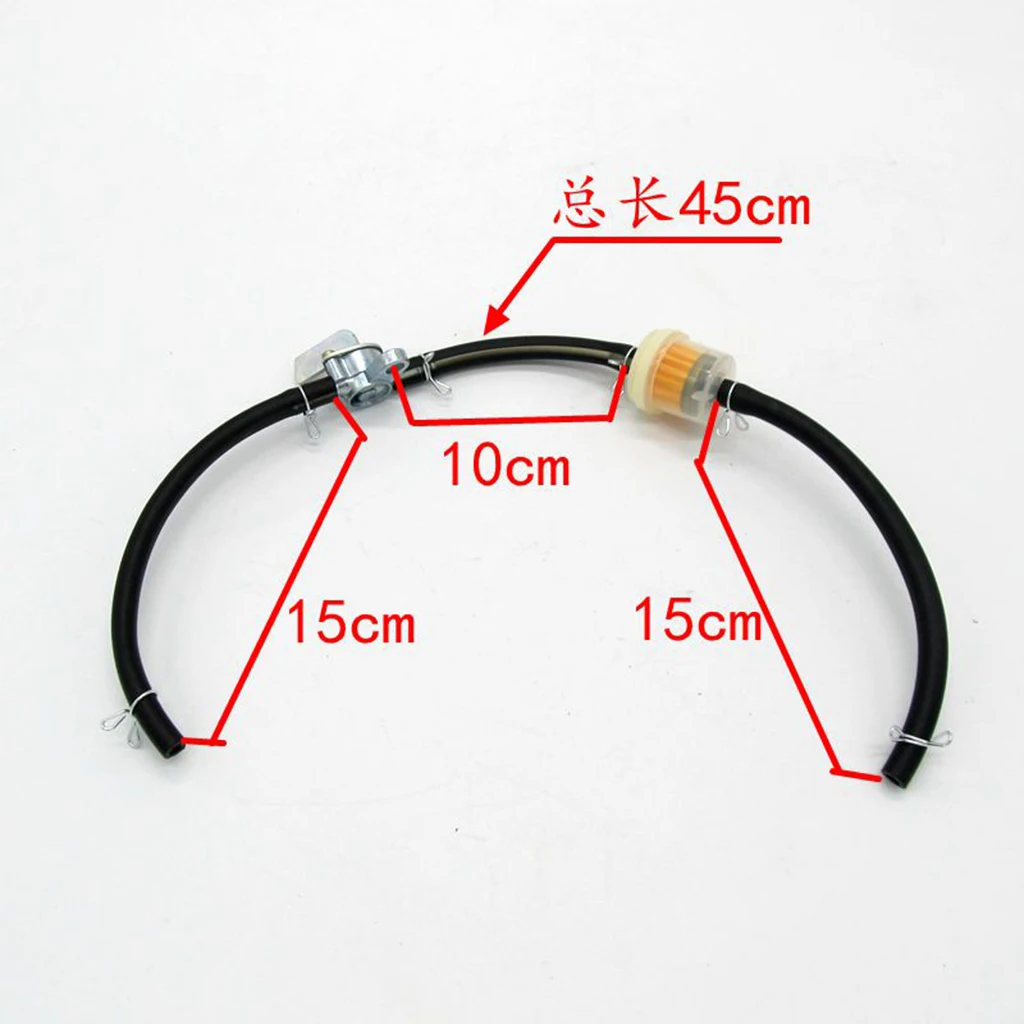 ATV Vacuum Fuel Pump Gas Pipe Fuel Petcock For GY6 50 125cc Moped Scooter Dirt Bike ATV Electric Fuel Gas Pump Transfer Pump