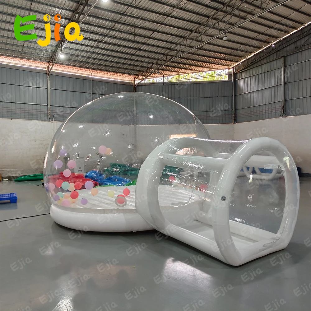 Nuovi palloncini all'aperto Giant Clear gonfiabile Crystal Kids Jumping Dome Bubble Tent Bubble Bouncy House For Garden Fun