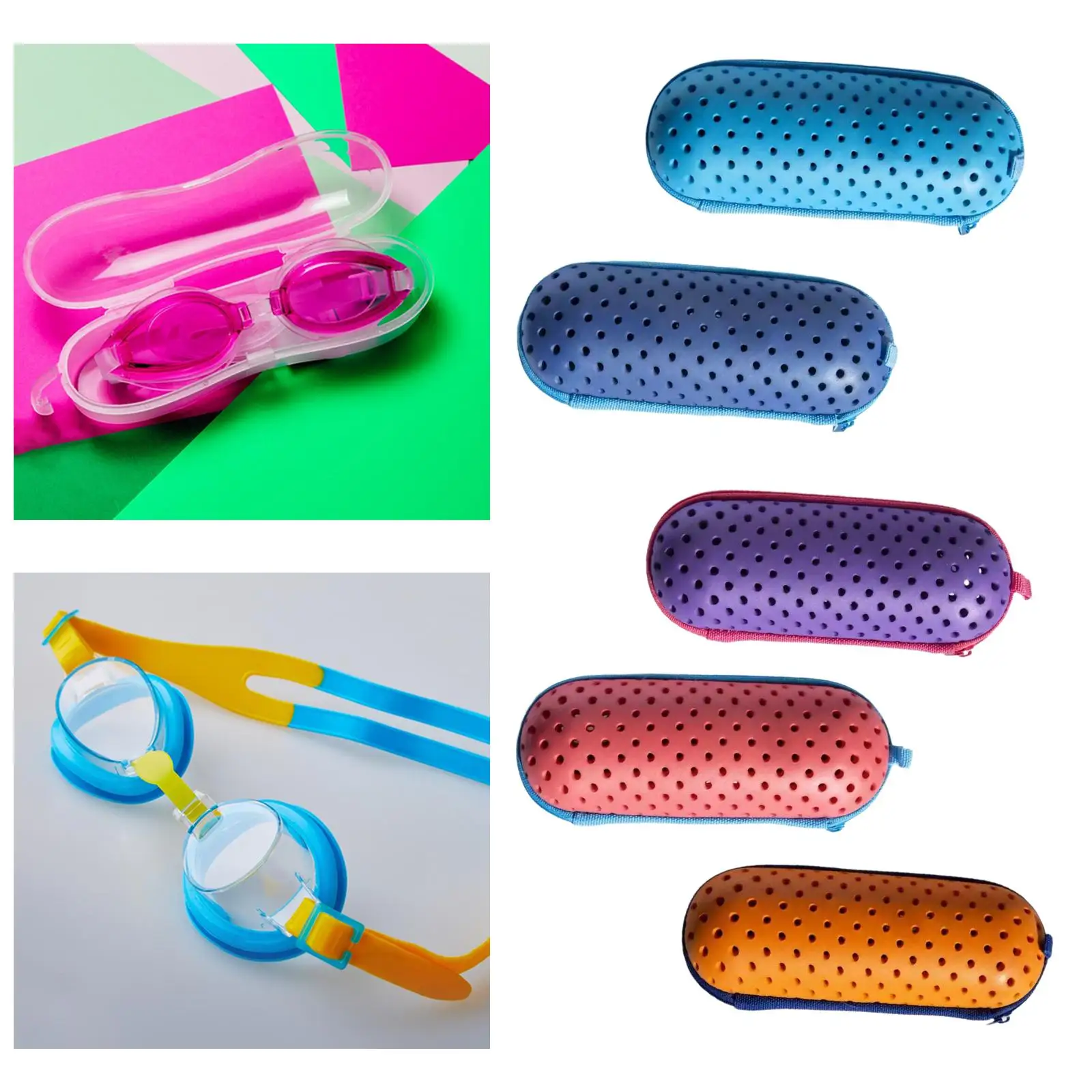 

Swim Goggles Case Swimming Goggles Case for Swimming Eyewear Women Men