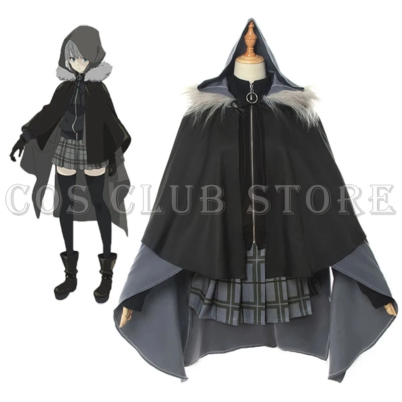 

Anime FGO Fate Grand Order Gray Cosplay Costume Uniform Cloack Full Set Clothes New Halloween Costumes Carnival Outfit Costume