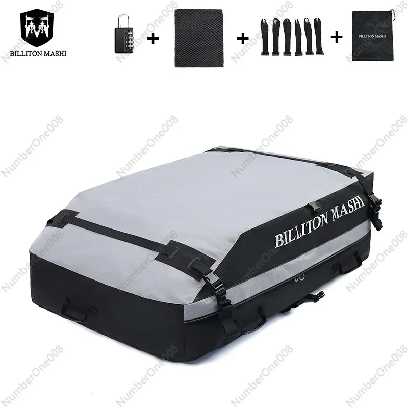 Simple Large-capacity Roof Duffel Bag Waterproof Oxford Cloth Pvc Car Portable Car Duffel Bag