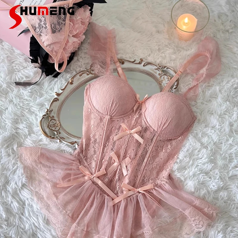 

Purple Push Up Padded Underwire Brief Sets Women's Fishbone Sexy Inner Wear Bra Outfits Female Underwear Intimates Suits