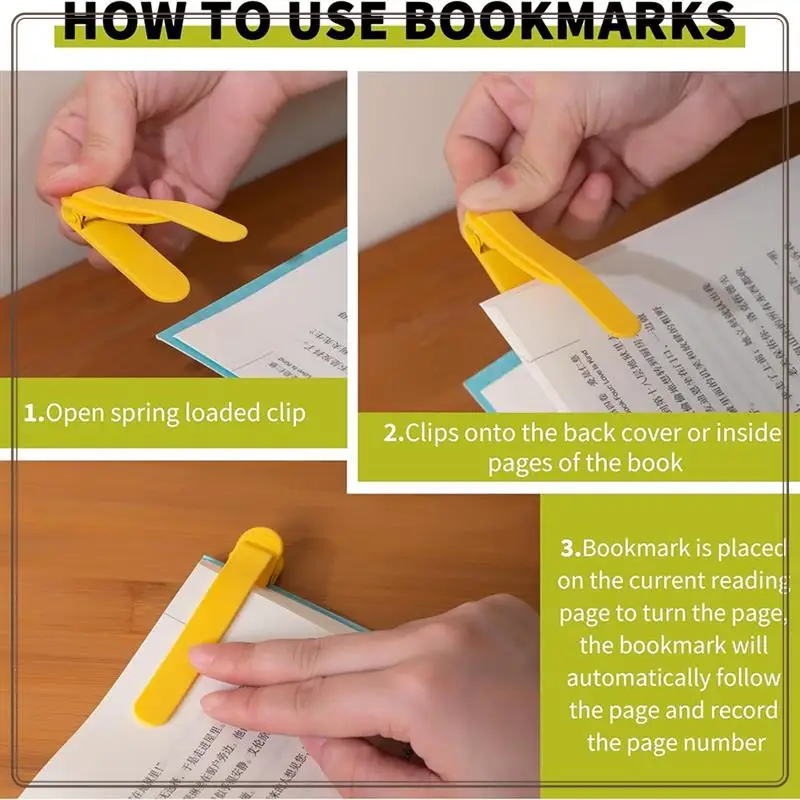 علامات كتاب موثوقة للقراءة للنساء، 6 قطع من ملحقات الكتب الملونة، مشبك إشارة مرجعية، إشارات مرجعية للنساء، هدايا، علامات كتاب لـ