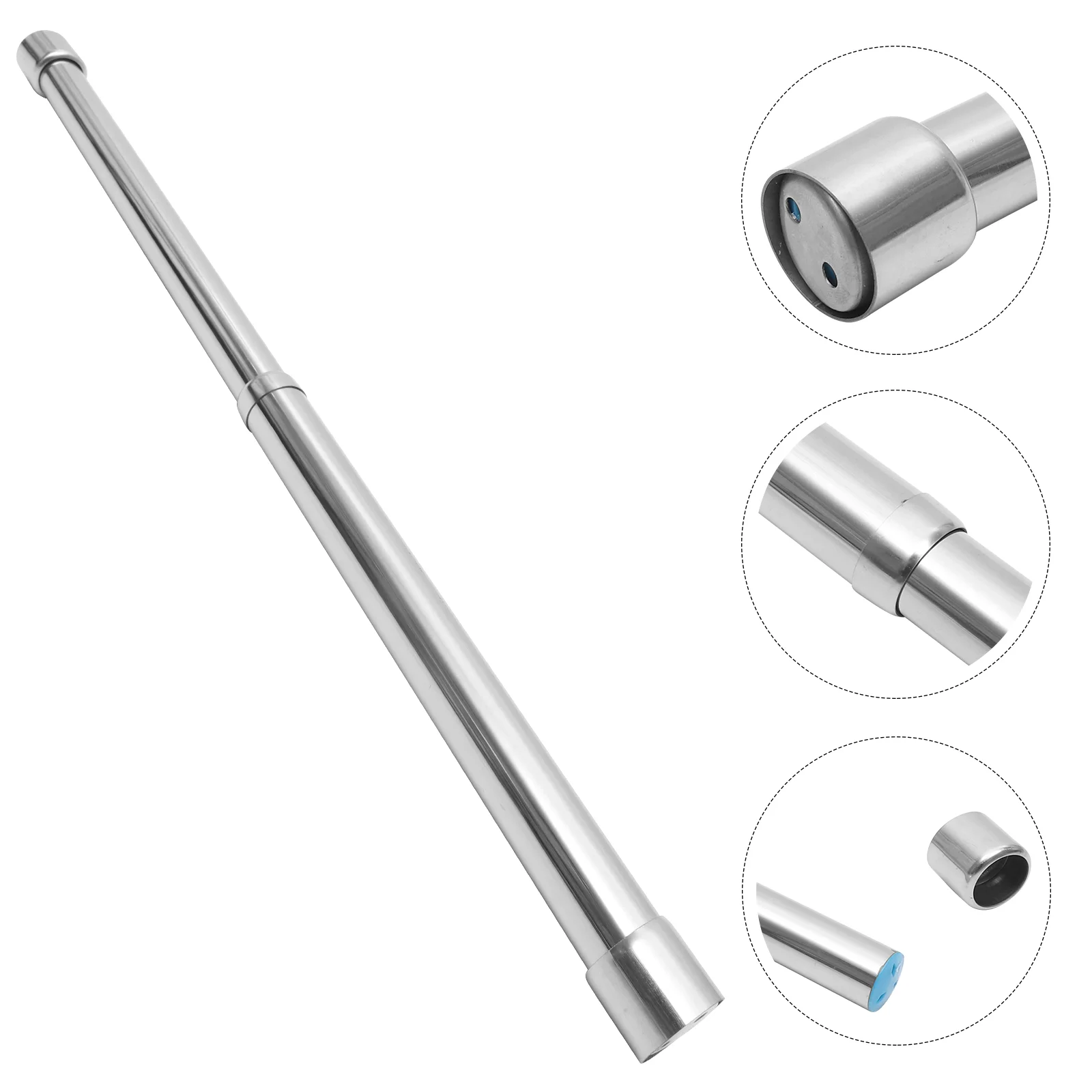 

Hat Holder Clothes Rail Coat Rack Hanging Heavy Duty Closet Rod Stainless Steel Wardrobe Bar Shower Curtain