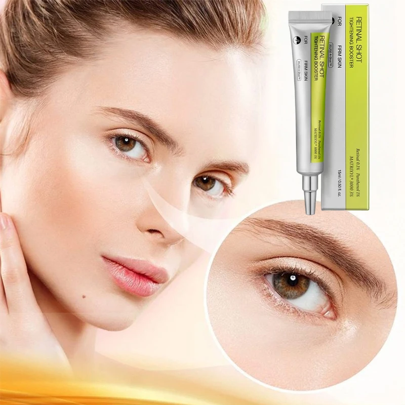 Retinol Shot Eye Cream Anti-aging Eye Serum For Dark Circles Wrinkles Hydrating Essence Firming Treatment Gentle Vitamin C Serum