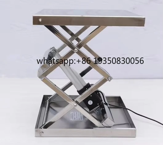 

Electric 24V Low Voltage 60KG Stainless Steel Scissor Lab Lift Jack