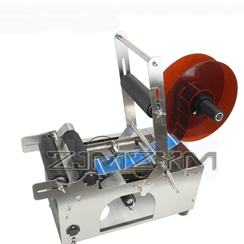 원형 병 라벨 기계, 플라스틱 라벨 스티커 기계, 라벨 디펜서 기계, 라벨 어플리케이터 ZS-LT50